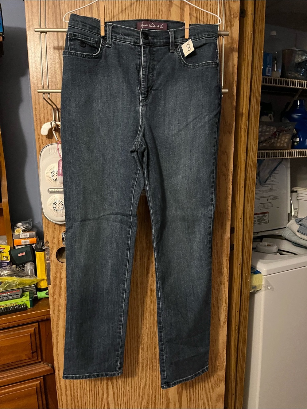 Gloria Vanderbilt Dark Blue Straight Leg Jeans